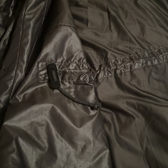 Designer Simon Spurr Luxury Nylon Rain Jacket Gun Metal Gray Size 48 - Picture 11 of 12